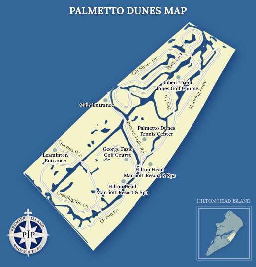 Palmetto Dunes Lagoon Fishing Map Palmetto Dunes Plantation - Real Estate - Homes For Sale